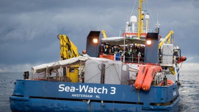 Situation auf Rettungsschiff „Sea Watch 3“ spitzt sich zu