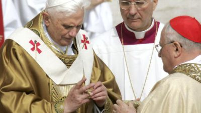 Der deutsche Papst Benedikt XVI.