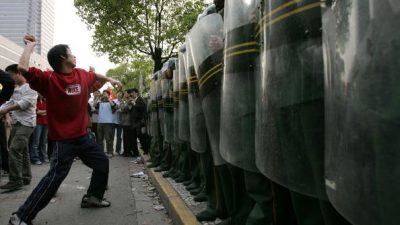 Anti-japanische Ausschreitungen in China