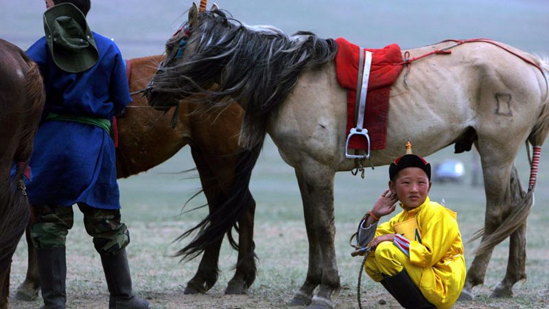 Das Nadam Festival in der Mongolei