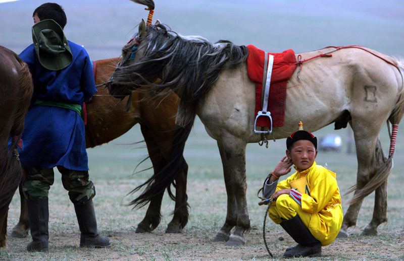 Das Nadam Festival in der Mongolei