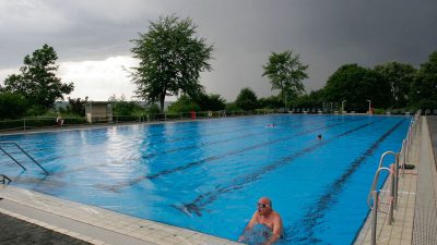 Die Freibadsaison macht Pause für die meisten