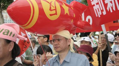 Taiwaner demonstrieren „Für Demokratie – gegen Annexion“