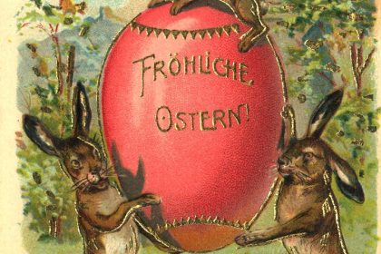 Osterlachen mit der Kirche