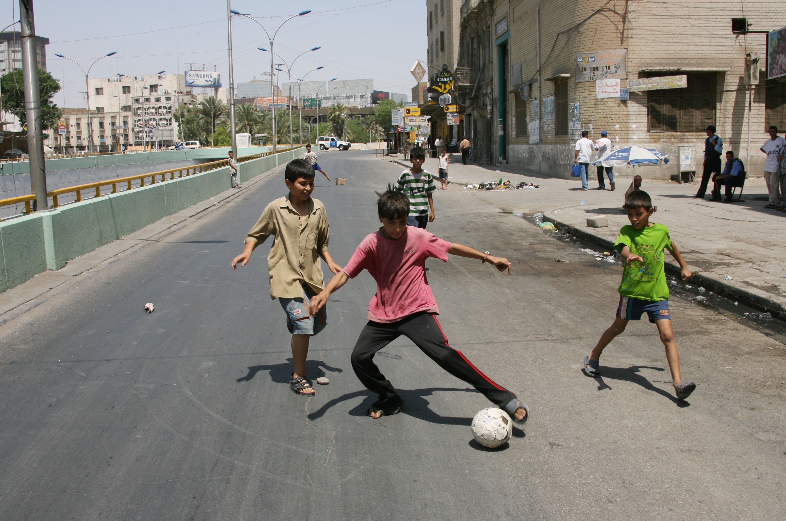 Straßenfußball