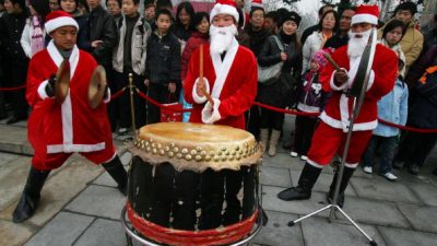 Online-Streit über Weihnachten in China