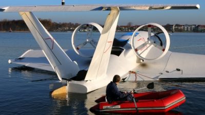 Hochfliegende Pläne: Flügelboote aus Deutschland sollen Asien erobern