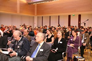 Publikum während der Chinakonferenz von Epochtimes Europe und IGFM. (