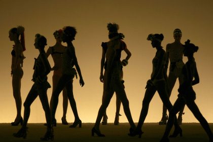 Modische Silhouetten