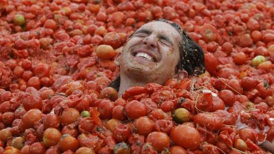 Tomatina kolumbisch