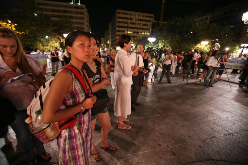 Internationaler Fackellauf für Menschenrechte kam gut an