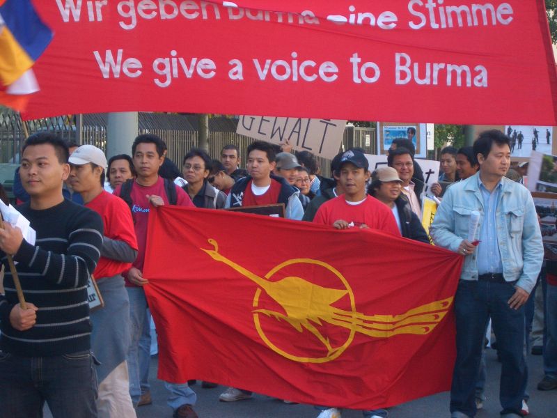 Burma eine Stimme geben