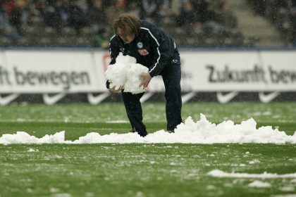 Das Feld räumen