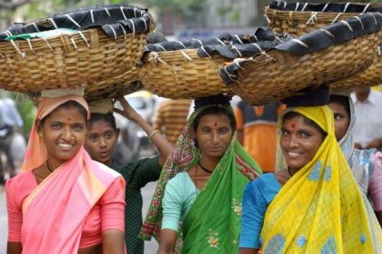 Marktfrauen in Indien