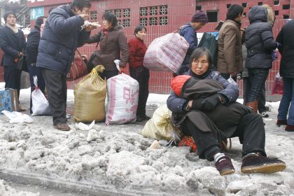 Extrem-Winter in China