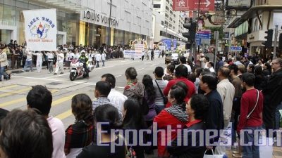 Fackellauf für Menschenrechte erreicht Festland-China