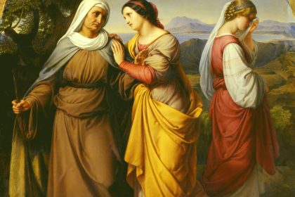 Julius Hübners „Ruth und Naemi“