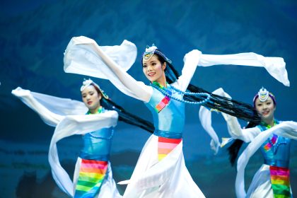 Getanzte Hommage an Tibet