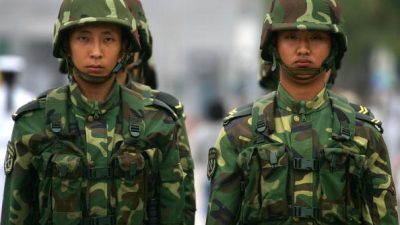 China setzt Militär für die Olympische Sicherheit ein