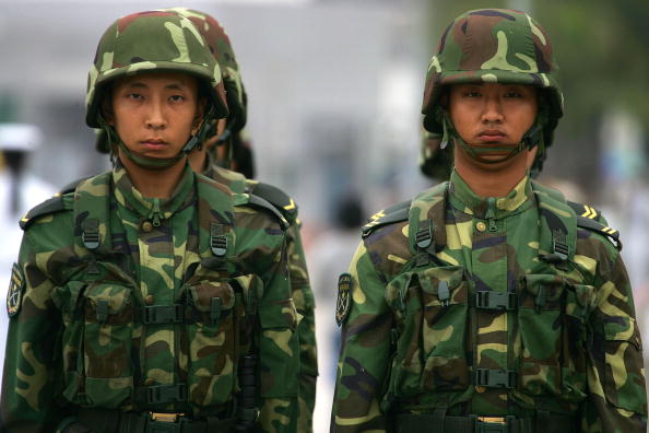 China setzt Militär für die Olympische Sicherheit ein