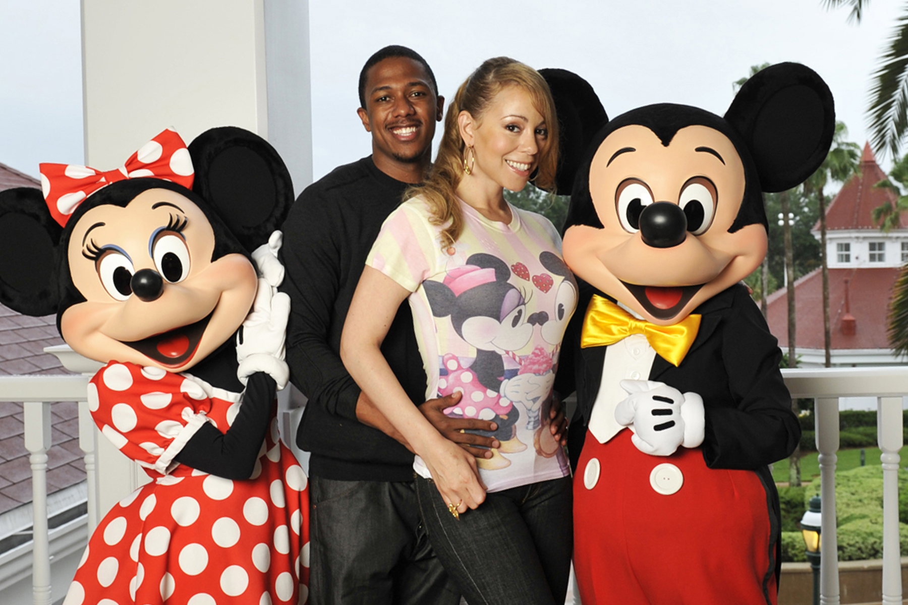 Besuch bei Minnie und Mickey