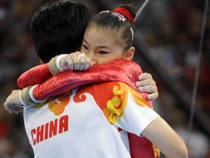 Chinas Gold-Turnerinnen und sportpolitische Interessen