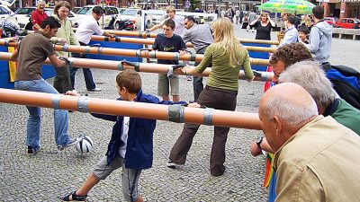 Kicken für die Menschenrechte