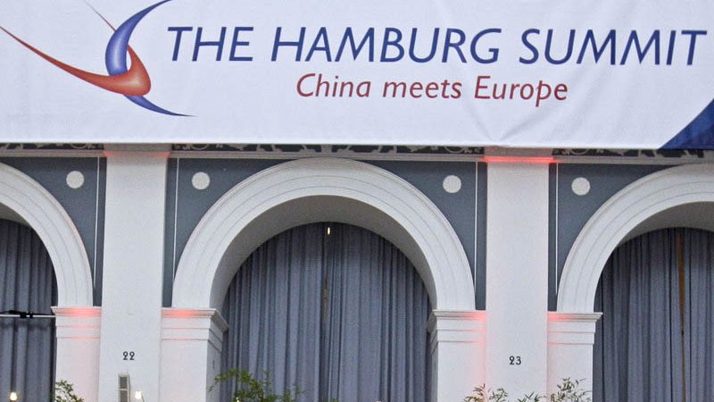 China-Wirtschaftsgipfel in der Hamburger Handelskammer