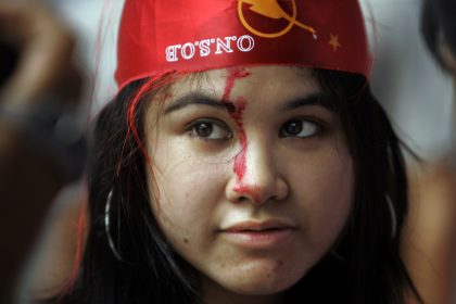 Studenten gegen Blutvergießen