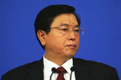 Chinas Stellvertretender Ministerpräsident Zhang Dejiang im Kanzleramt