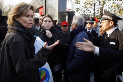 Rüde Behandlung von EU-Parlamentarierin in Peking