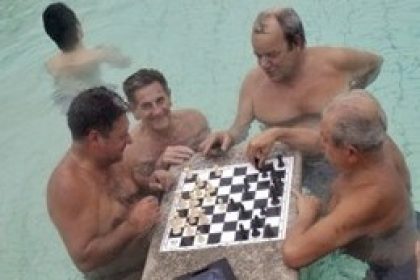Schach nass