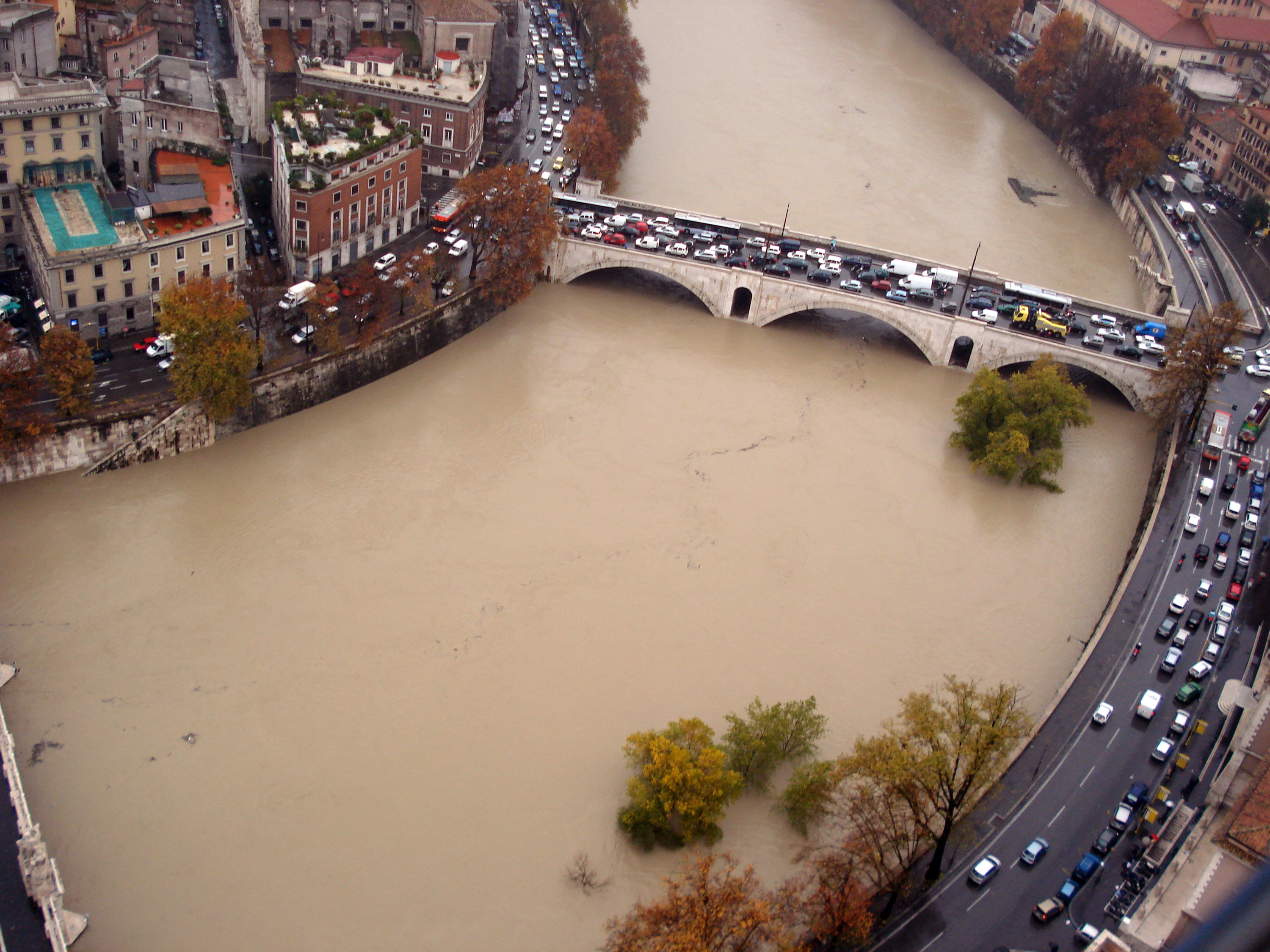 Hochwasser in Rom