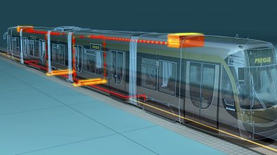 Neues Straßenbahnsystem durch kontaktfreie Energieübertragung