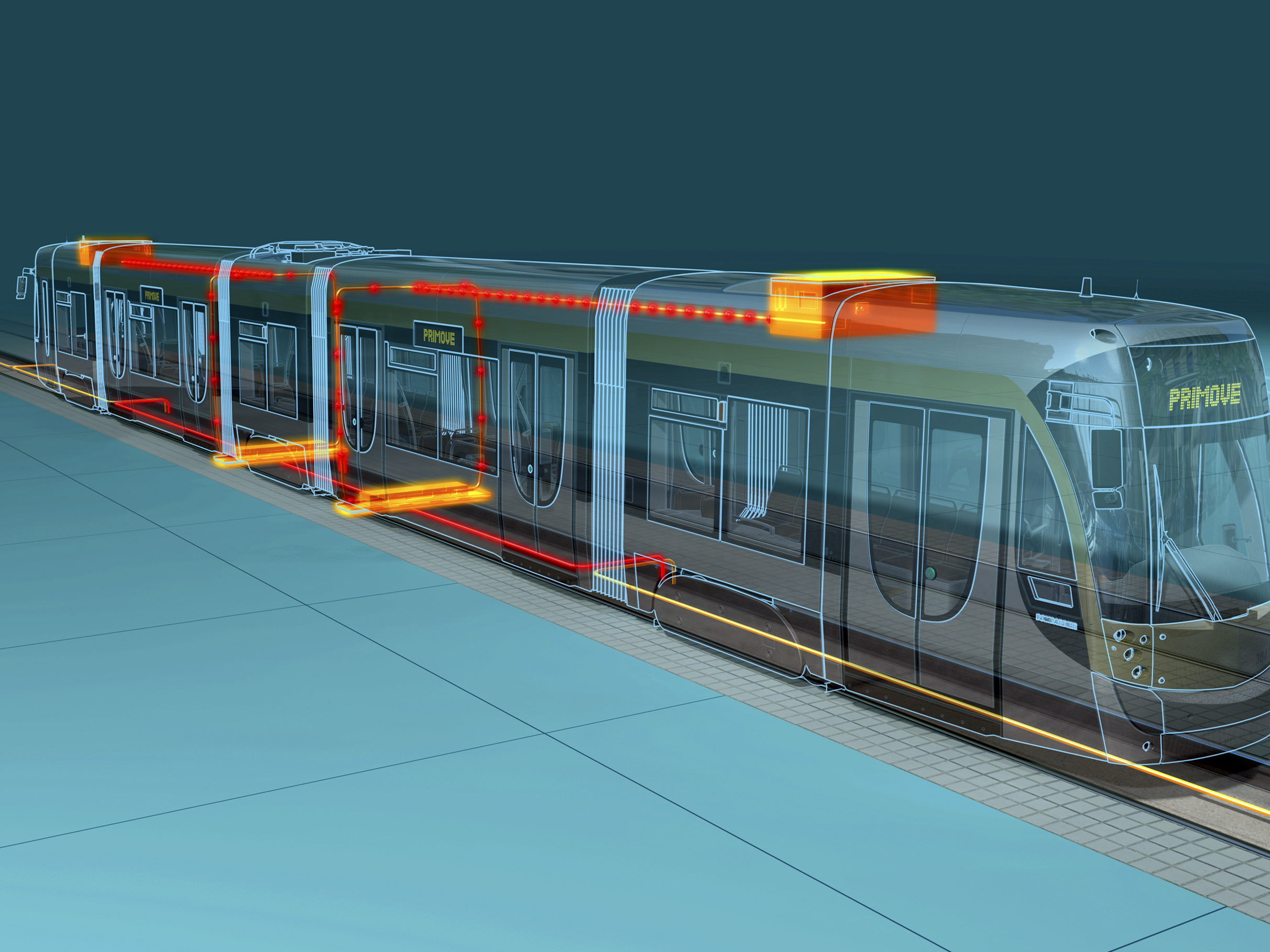 Neues Straßenbahnsystem durch kontaktfreie Energieübertragung