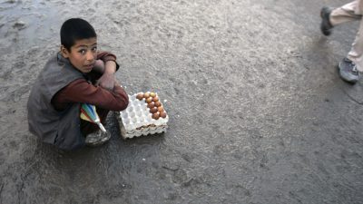 Eierverkäufer in Kabul