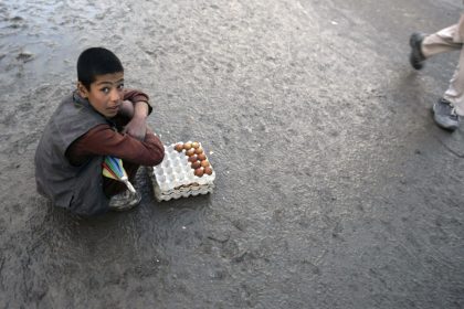 Eierverkäufer in Kabul