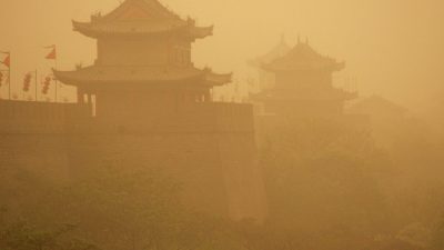 Chinas Wirtschaft leidet unter schlechten Wetterverhältnissen