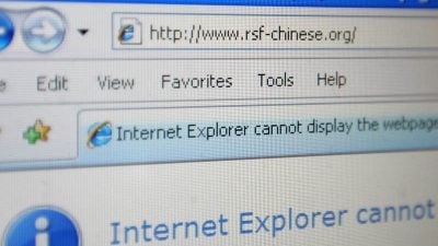 Chinese Censors Block Twitter, Hotmail