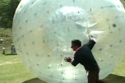 Zorbing Thrills Tourists in India