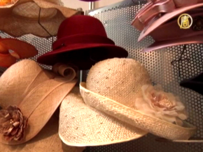 Russian Designer Revives Hat Fashion