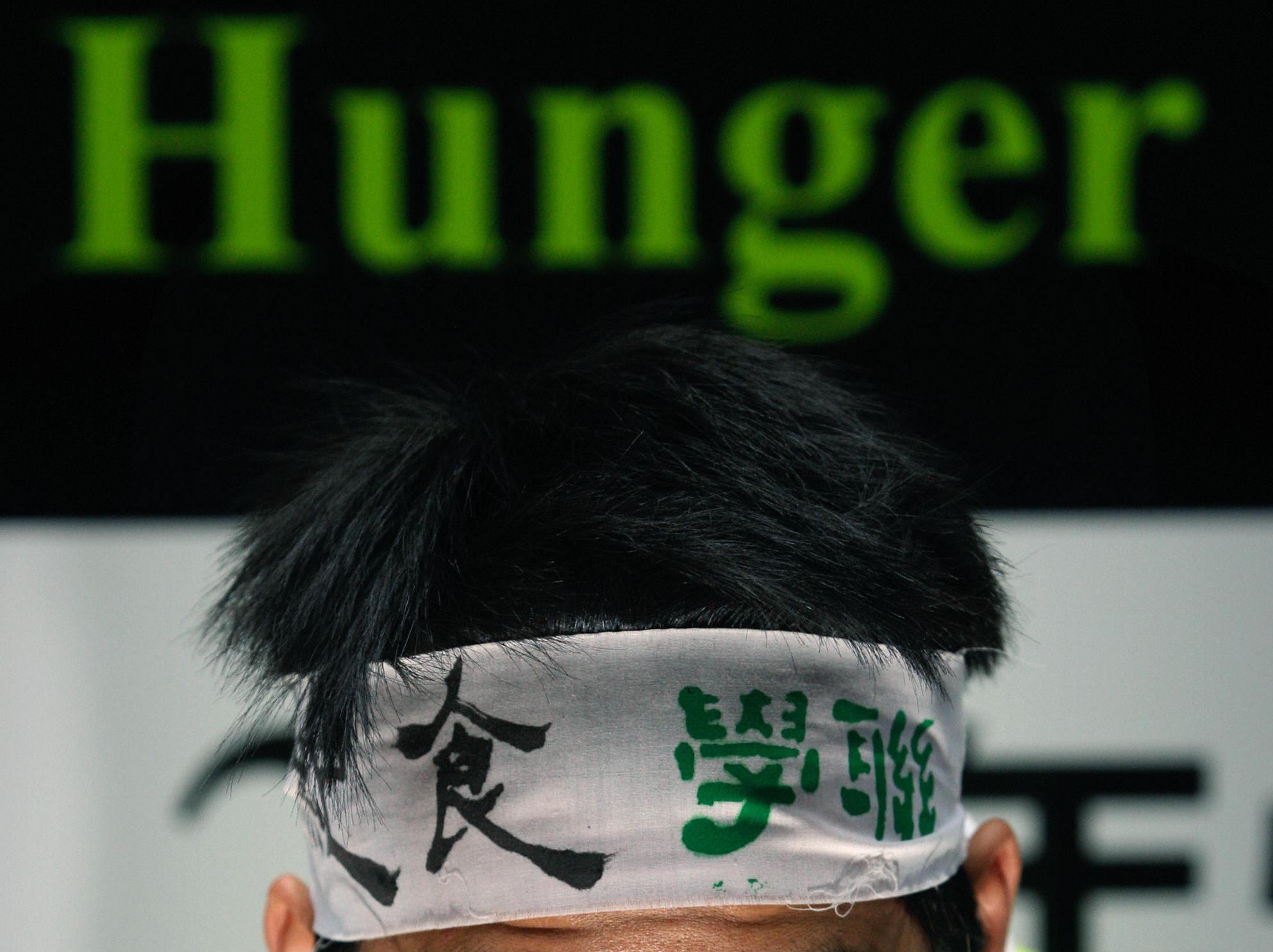 Hong Kongs Jugendliche planen für den 1. Juli einen Hungerstreik