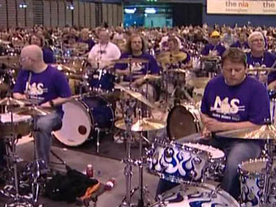 London: Drumming Record Broken for a Cause
