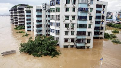 Flutwellen-Katastrophe in China