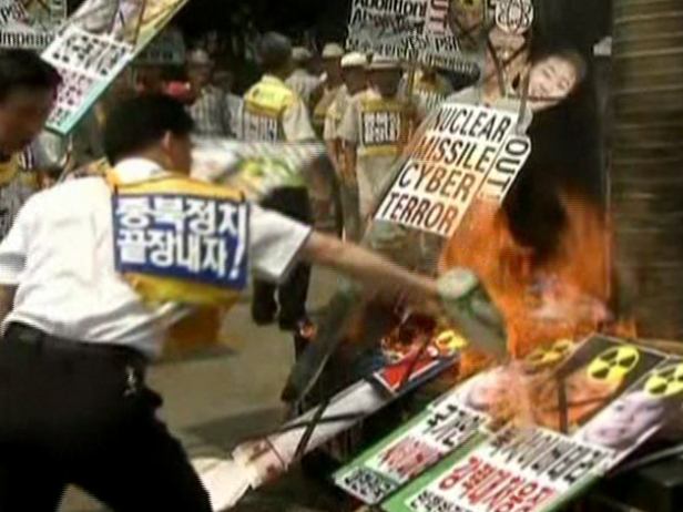 South-Korea: Anti-North Korea Protest in Seoul