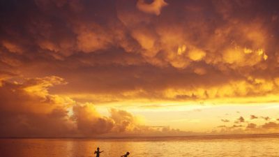 Sonnenuntergang am Meer