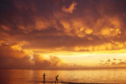 Sonnenuntergang am Meer