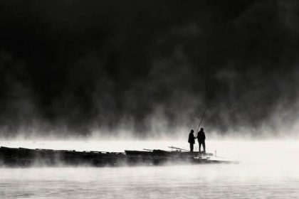 Angler am See