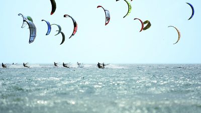 Mit dem Wind zur Weltmeisterschaft