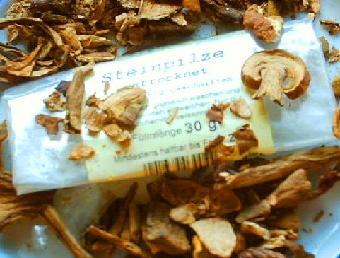 Nikotin in Steinpilzen aus China